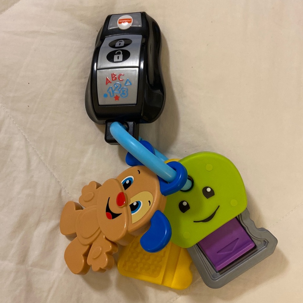 Baby toys like new car keys fisher price toys